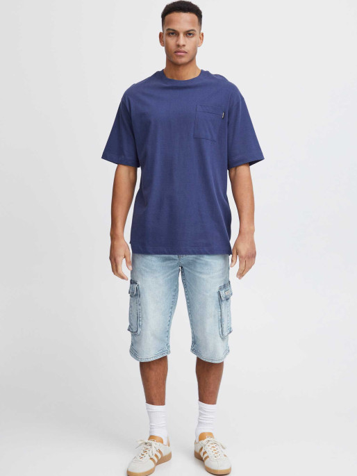 BLEND Pantaloni scurti Bhtwister-DenimCargo