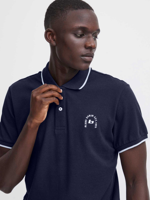 BLEND Tricou cu guler