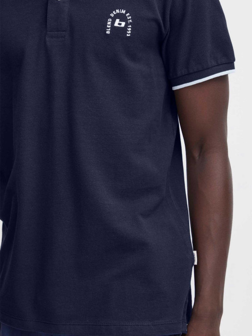 BLEND Tricou cu guler