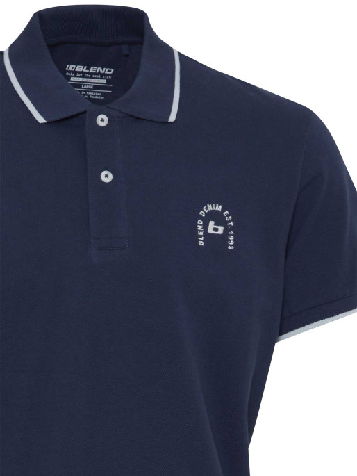 BLEND Tricou cu guler