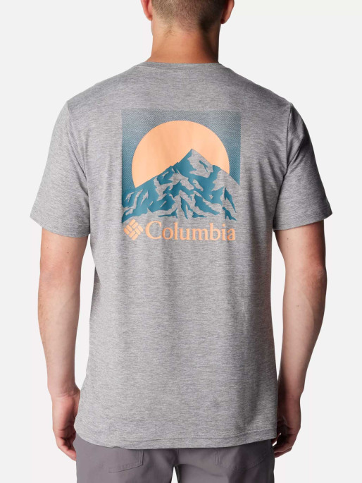 COLUMBIA Tricou Kwick Hike Back Graphic Ss