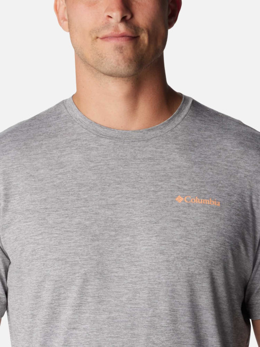 COLUMBIA Tricou Kwick Hike Back Graphic Ss