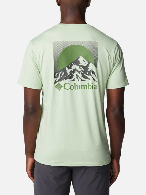 COLUMBIA Κοντομάνικη Μπλούζα Kwick Hike Back Graphic SS