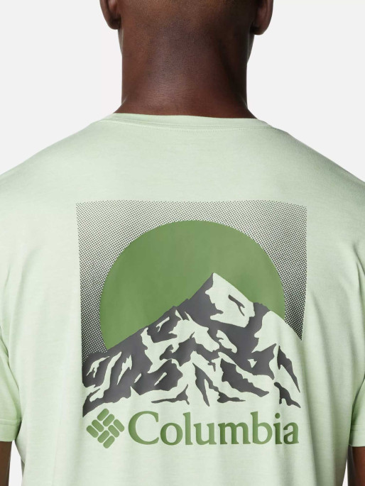 COLUMBIA Κοντομάνικη Μπλούζα Kwick Hike Back Graphic SS