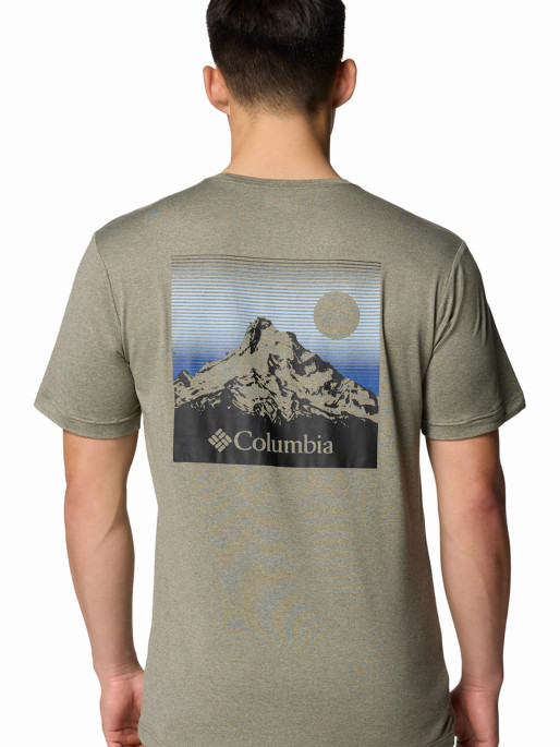 COLUMBIA Tricou Kwick Hike Back Graphic Ss