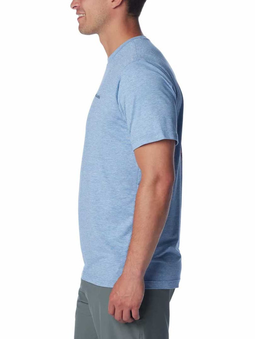 COLUMBIA Tricou Kwick Hike Back Graphic Ss