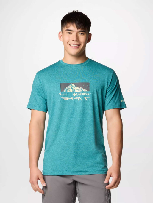 COLUMBIA Κοντομάνικη Μπλούζα Kwick Hike Graphic SS
