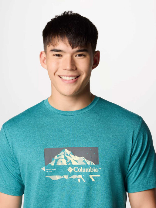 COLUMBIA Κοντομάνικη Μπλούζα Kwick Hike Graphic SS