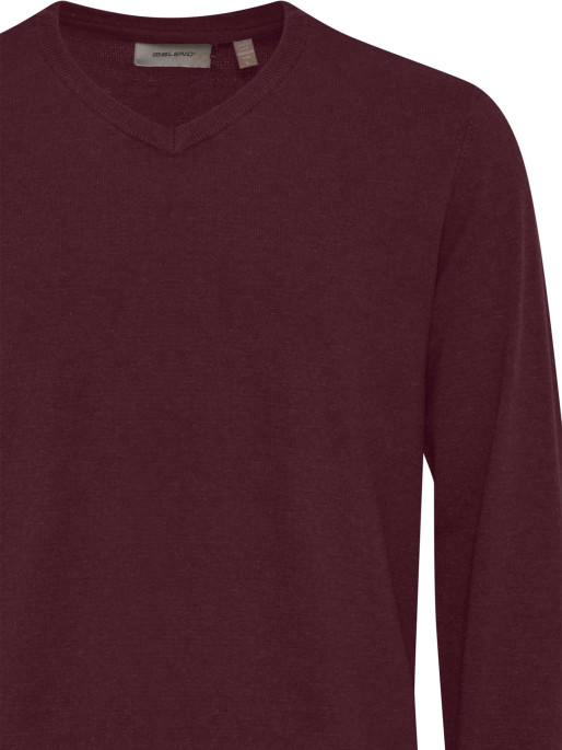 BLEND Pulover Bhbruton V-neck Knit Noos