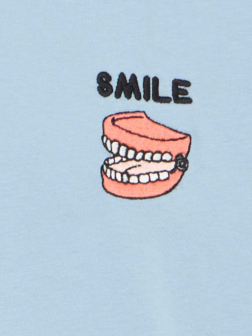 BLEND Тениска BHKASH FUNNY EMB S/S TEE