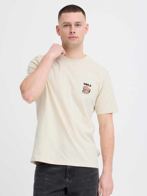 BLEND Тениска BHKASH FUNNY EMB S/S TEE