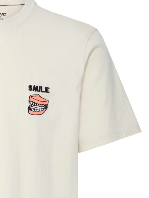 BLEND Тениска BHKASH FUNNY EMB S/S TEE