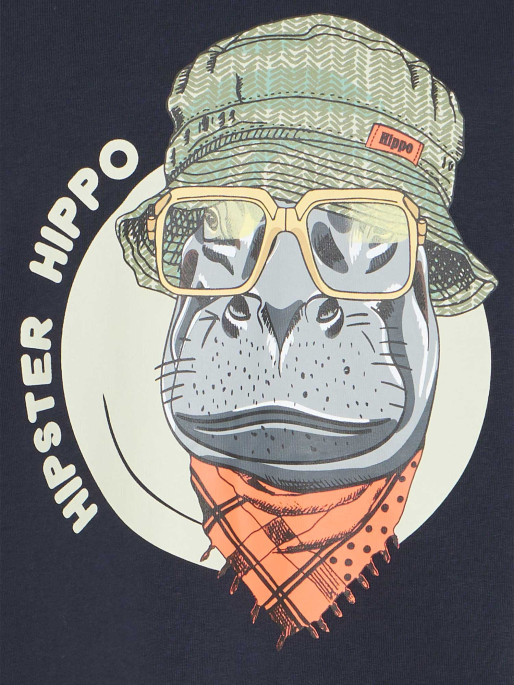 BLEND Тениска BHKURT FUNNY GRAPHIC S/S TEE