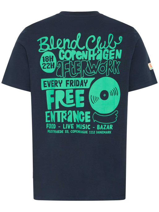 BLEND Тениска BHSUN SENSE MUSIC TEE