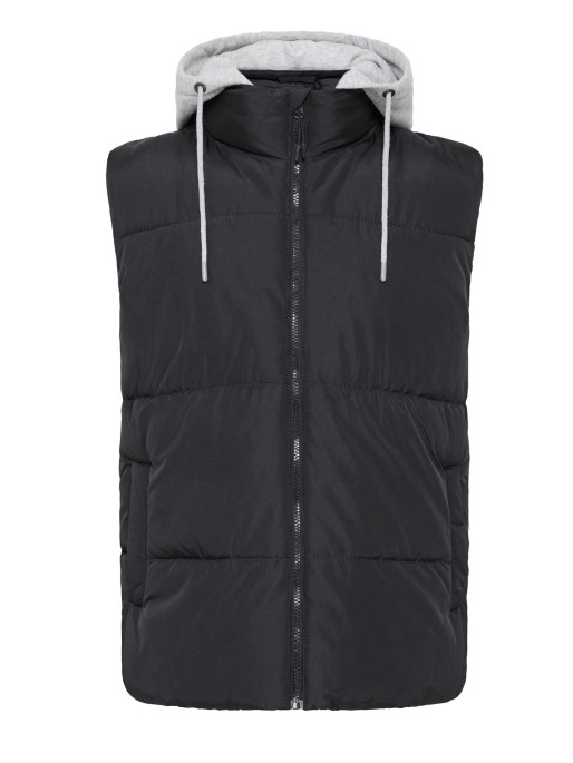 BLEND Елек BHELWIN VEST W. JERSEY HOOD