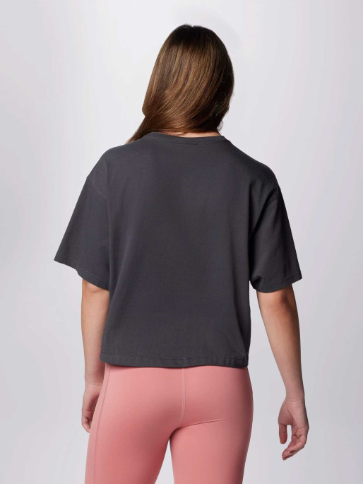 COLUMBIA Tricou Painted Peak Knit Ss Cropped