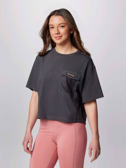 COLUMBIA Tricou Painted Peak Knit Ss Cropped