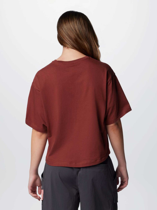 COLUMBIA Tricou Painted Peak Knit Ss Cropped