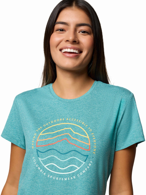 COLUMBIA Κοντομάνικη Μπλούζα Sloan Ridge Graphic SS Tee