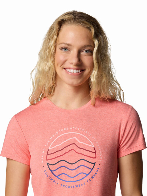 COLUMBIA Κοντομάνικη Μπλούζα Sloan Ridge Graphic SS Tee