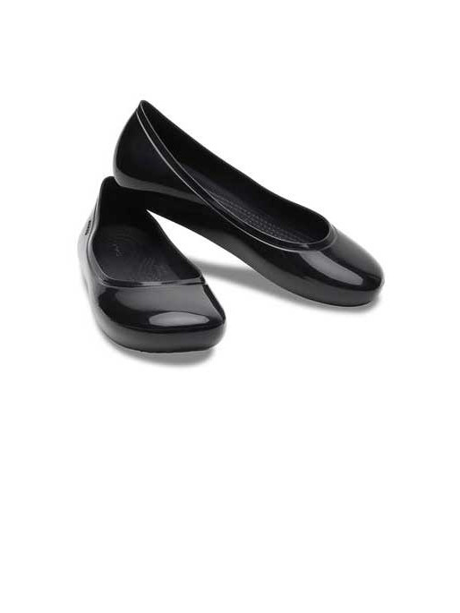 CROCS Обувки BROOKLYN HIGH SHINE FLAT 209661