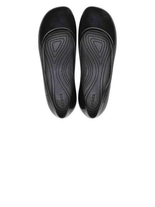 CROCS Обувки BROOKLYN HIGH SHINE FLAT 209661