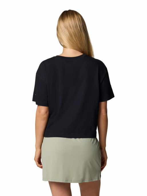 COLUMBIA Tricou Rolling Bend Graphic Relaxed Crop Ss