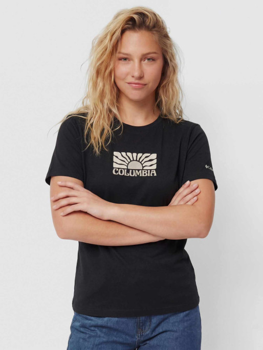 COLUMBIA Тениска Womens Ruby Springs Graphic Fitted SS