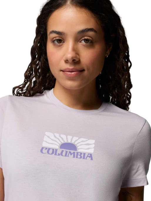 COLUMBIA Тениска Womens Ruby Springs Graphic Fitted SS