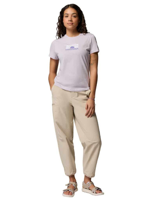 COLUMBIA Тениска Womens Ruby Springs Graphic Fitted SS