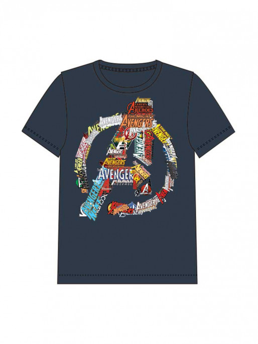 NAME IT Tricou Nkmsakse Avengers Ss Top Mar