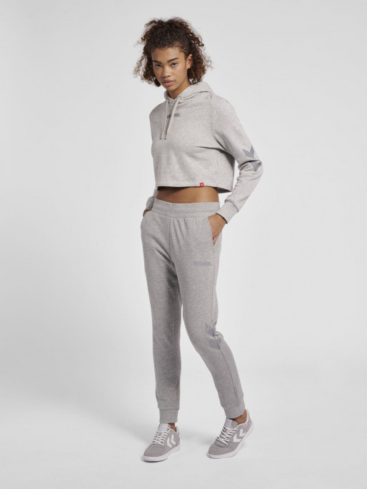 HUMMEL TEAM hmlLEGACY WOMAN Cropped Hoodie