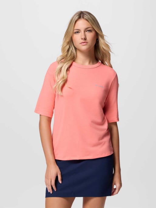 COLUMBIA Women's EU Sun Trek 1/2 Sleeve Tee II
