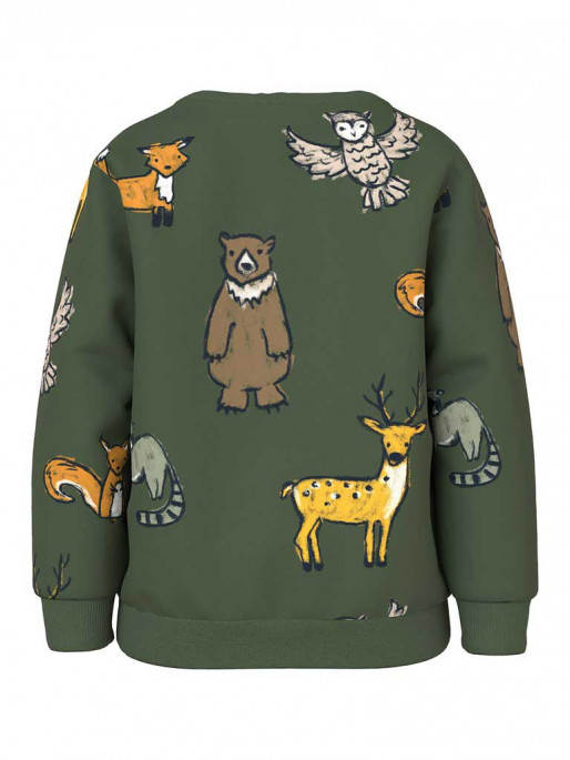 NAME IT Bluza Nmmosvald Sweat Bru Box