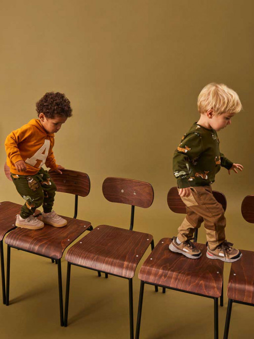 NAME IT Bluza Nmmosvald Sweat Bru Box