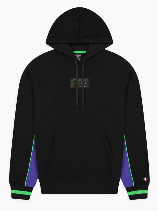 Holographic champion outlet hoodie