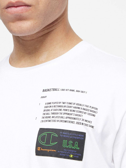 CHAMPION Κοντομάνικη Μπλούζα Μ Crewneck