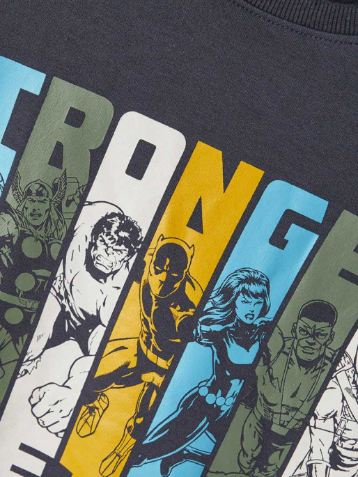 NAME IT Bluza Nkmsanton Avengers Sweat Bru Mar