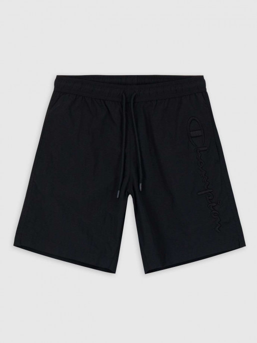 CHAMPION Αθλητικό Μαγιό Black Recycled