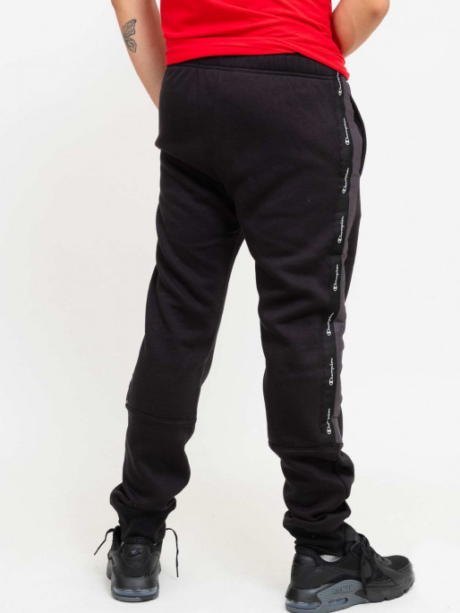 CHAMPION Αθλητικό Παντελόνι Logo Jacquard Tape Fleece Joggers