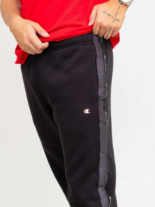 CHAMPION Αθλητικό Παντελόνι Logo Jacquard Tape Fleece Joggers