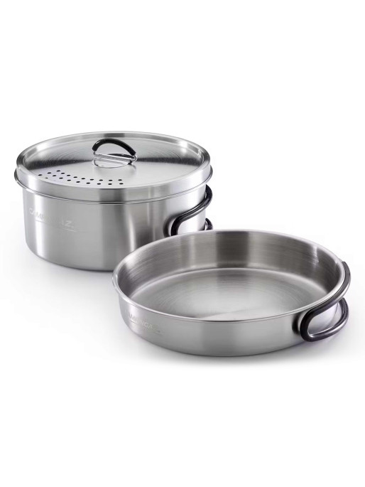 CAMPINGAZ Σετ μαγειρικά σκεύη ACCY STAINLESS STEEL TREKKING