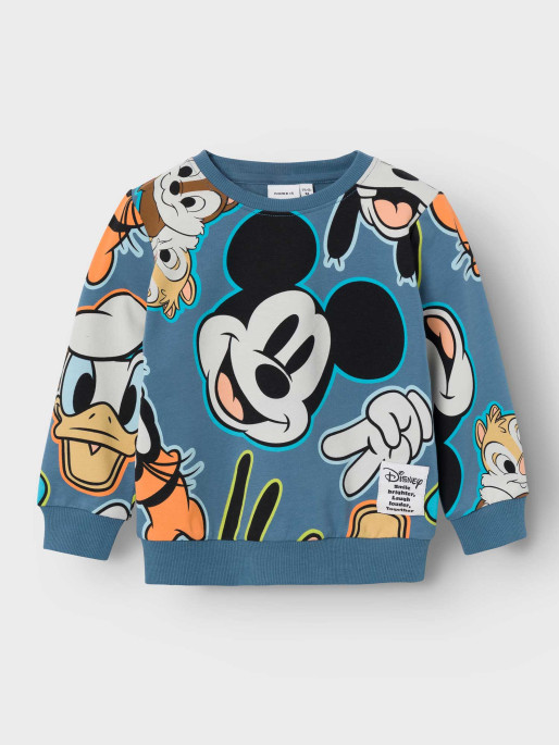 NAME IT Bluza Nmmjimbo Mickey Sweat Unb Wdi
