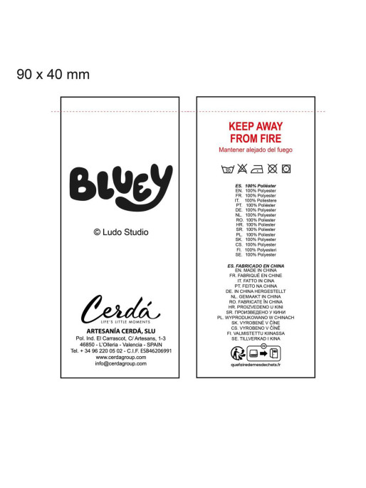 CERDA Peškir BLUEY