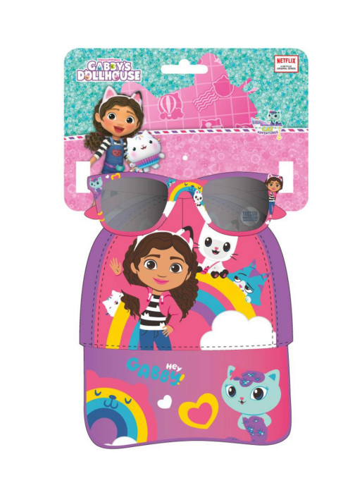 CERDA Set sapca si ochelari Gabby´s Dollhouse