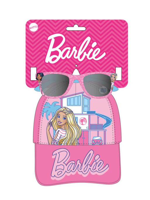 CERDA Dečiji set kačketa i naočara BARBIE