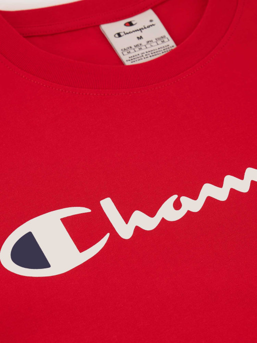 CHAMPION Κοντομάνικη Μπλούζα SCRIPT SHORT-SLEEVE TEE