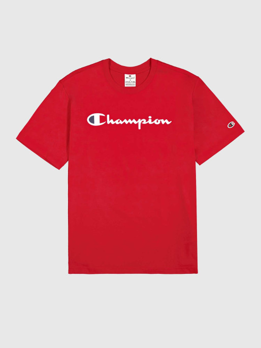 CHAMPION Κοντομάνικη Μπλούζα SCRIPT SHORT-SLEEVE TEE