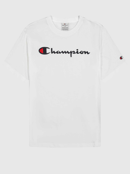 CHAMPION Κοντομάνικη Μπλούζα SCRIPT SHORT-SLEEVE TEE
