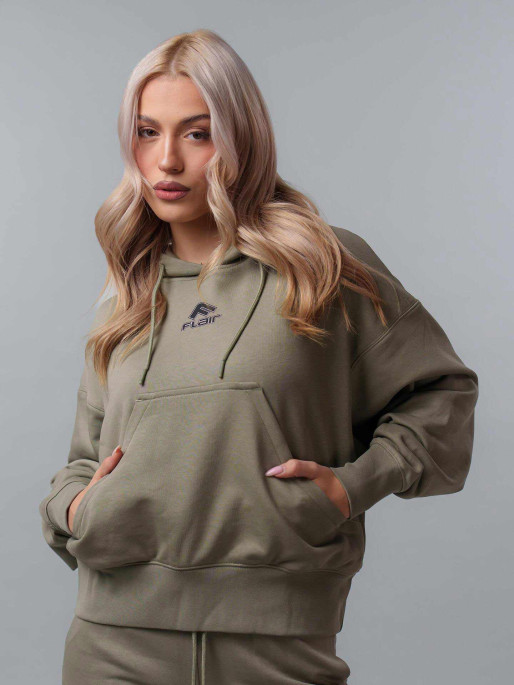 FLAIR Ватиран суитшърт 221025